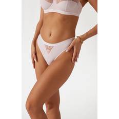 G strenge - Satin Trusser Guess String Livia - Pastelpink