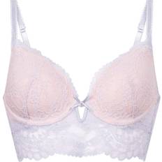 Lila BH:ar Hunkemöller Isadora Formpressad Longline Bygel - Lila
