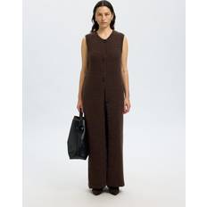 Long Dresses - Wool Selected Wool Blend Maxi Dress
