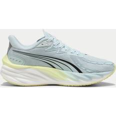 Dam - Gula Skor Puma Velocity Nitro 4 Running Shoes - Pastellblå/Ljusgul/Svart