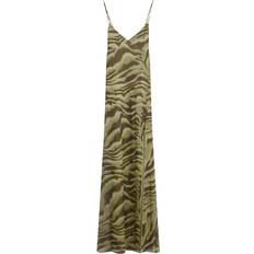 Bershka Gröna Klänningar Bershka Klänning - Khaki/Oliv/Ljusgrön