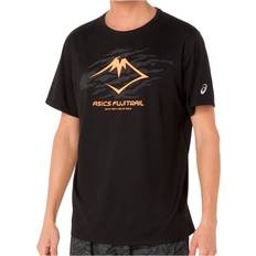 Asics Fujitrail Logo Short Sleeve Top T-shirt - Performance Black