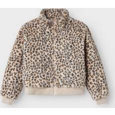 Name It Pojkar Jackor Name It Jacka Vinterjacka Kids - Oxford Tan Leo