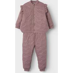 Name It Termokläder Med Fleece NmfMoon Woodrose Glitter