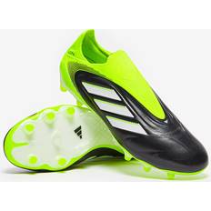 Ortholite Fotbollsskor adidas Copa Pure Elite III Laceless Firm Ground Football Shoes - Svart/Vit/Lucid Lemon