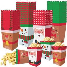 Popcorn Box Shein Christmas Popcorn Boxes Printed With Santa Claus