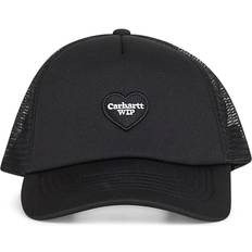 Carhartt WIP Tilbehør Carhartt WIP Heart Patch Trucker Cap - Black