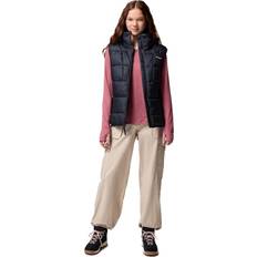 Natural - Women Vests Columbia Pike Lake III Synthetic Insulated Vest - Black