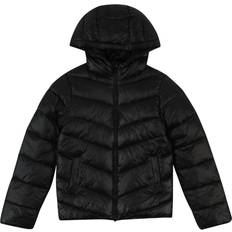 158/164 - Dunjackor Kids Only Jacka KogKajsa Light Quilt Hood Jkt Otw N - Svart