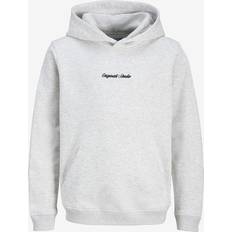 Jack & Jones Junior Sweatshirt Norrebro Emb Sweat Sort/Hvid