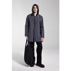 Stutterheim Kläder Stutterheim Lightweight Zip Matte Raincoat Metal