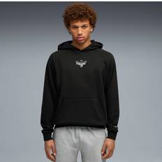 Basketball Sweatere Puma Melo Alwayz On 1 Basketball Hoodie - Black/Silver