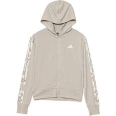 Leopard - Piger Hoodies adidas Performance Cardigan Wonalu Mirror -