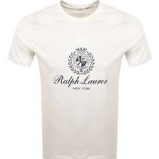 Polo Ralph Lauren T-shirts Polo Ralph Lauren Plastisol Crest Logo T-Shirt - Beige