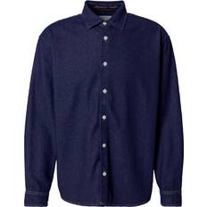 Jack & Jones Genanvendt materiale/Økologisk materiale Skjorter Jack & Jones Loose Fit Denimskjorte