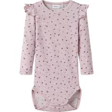 Name It Multifarvet Bodyer Name It Sparkedragt Body Printet Blandingsfarvet Lys Pink