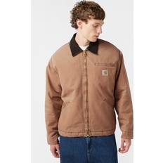 Brown - Unisex Jackets Carhartt WIP Jacket Og Detroit Jacket - Hamilton Brown/Tobacco