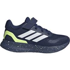 Drenge Løbesko adidas Sportssko Runfalcon 5 El C - Mørkeblå/Lime/Hvid