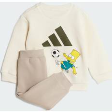 Babies Tracksuits Children's Clothing adidas Infant The Simpsons Jogger - Cream White (JL9175)