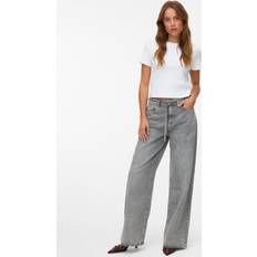 Vero Moda Mid Rise Wide Leg Fit Jeans