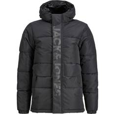 Jack & Jones Junior Cospeed Puffer Jakke Sort/Tone