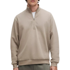 Lululemon Steady State Sweater Halblanges Reißverschluss - Warm Ash Grey