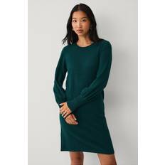 Grøn - Korte kjoler Vila Vikerry O-Neck Knit Dress - Blå