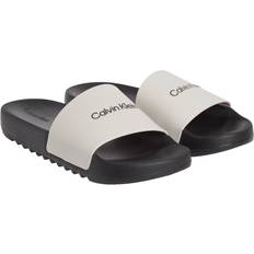 Calvin Klein Herre Badesandaler Calvin Klein Pantoletter Logo Sliders - Grey