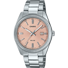Beige Armbåndsure Casio Collection MTP-1302PE-4AVEF Quartz Herre m/lænke