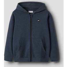 134/140 Trøjer Name It Nkmvimo LS Sweat Card - Blue