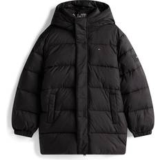 Tommy Hilfiger Sort Jakker Tommy Hilfiger Vinterjakke Essential Padded Dynejakke - Sort