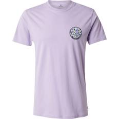 Rip Curl Herr T-shirts Rip Curl Wettie Passage Icon T-Shirt - iced lavender - S