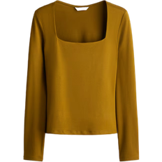 H&M Long Sleeved Jersey Top - Olive Green