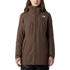 Brun - Dame Regnjakker & Regnslag The North Face Udendørsjakke Hikesteller Insulated Parka Smokey Brown