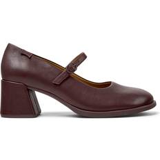 Camper Højhælede sko Camper Kora Leather Shoes Smooth Leather - Burgundy
