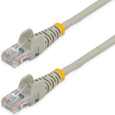 StarTech Snagless Cat5e RJ45 - RJ45 M-M Grey 1m