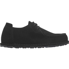 Birkenstock 43 Mokkasiner Birkenstock Utti Lace Suede Loafer Regular - Black
