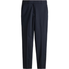 Suit Trousers - Women H&M Cigarette Trousers - Navy Blue