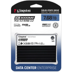2.5" - PCIe Gen3 x4 NVMe - SSDs Hårddisk Kingston 7.68TB DC3000ME U.2 PCIe 5.0 NVMe SSD