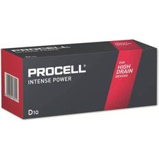 Duracell Procell Intense D Compatible 10-pack Black/Red