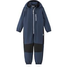 Reima Blåa Vinteroveraller Barnkläder Reima Nurmes Softshell Overall Barn - Blå