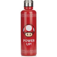 Metall - Röda Vattenflaskor Paladone Super Mario Power Up Vattenflaska 0.5L