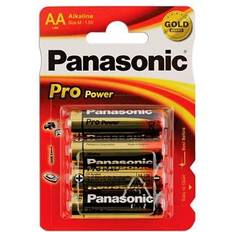 Panasonic AA Pro Power Compatible 4-pack Gold/Red