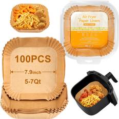 Air Fryer Liners 7.9 Inch 100 Pcs Baking Mat