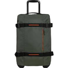 Green - Soft Cabin Bags American Tourister Urban Track Duffle On Wheels 55cm - Dark Khaki
