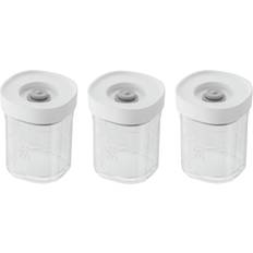 Vakuumforsegling Køkkenbeholdere Zwilling Krydderisæt XS3 Transparent 7.6 x 7.1 x 7.1 cm Køkkenbeholder 3stk 0.12L