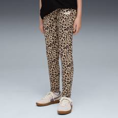 Bruna Leggings Puma Essentials Graphic Animal Print Leggings - Beige/Ljusbrun/Svart
