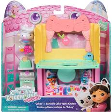 Gabby's Dollhouse Toys Gabby's Dollhouse The Movie Cakey's Sprinkle Cake-tastic Kitchen