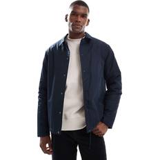Men Jackets New Look Regular Fit Padded Coach Jacket - Dark Blue