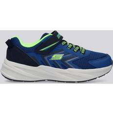 Skechers Imiteret læder Sneakers Skechers Sneakers Microspec Tread - Blå/Navy/Neongrøn